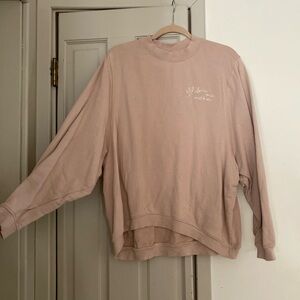 Women's Pink Crewneck Sweater